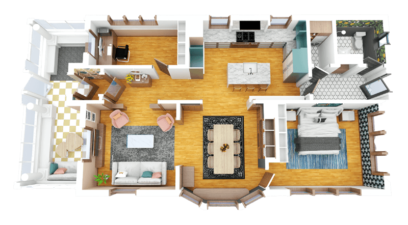 3D Floor Plans